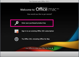 office 2016 for mac serial number
